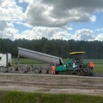 15.05.2025 Układanie nawierzchni bitumicznej na DJ-P-13