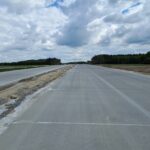 19 maja  km 606+150 nawierzchnia betonowa C35_45