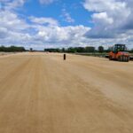 19 maja  km 608+950 wykonano GWN i podbudowę pomocniczą C5_6