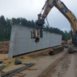 23.05.2025 obiekt PZSg-38B demontaz grodzić wokół podpory 1B