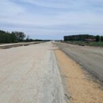 26 maja km 608+950 wykonano podbudowę pomocniczą C5_6 nad PP_69