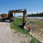 27.05.2025 Roboty ziemne w km 568+500