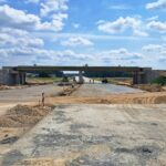 02 czerwca km 606+150’ budowa ustroju nośnego WD_72 i wykonano podbudowę pomocniczą C5_6