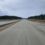 09 czerwca km 608+300 wykonywano podbudowę zasadniczą C8_10