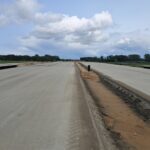 09 czerwca km 608+300’ wykonywano podbudowę zasadniczą C8_10 nad PZM_14A