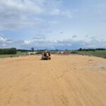 09 czerwca km 610+700’ wykonano GWN widok w kierunku odcinka IX