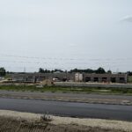 10.06.2025 Widok na OBW Borki z obiektu WD 43 569+439,34