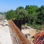 12.06.2025 obiekt Wd-38 szalowanie i zbrojenie ścianki zaplecznej i skrzydel P1