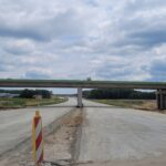 17 czerwca km 606+150’ budowa ustroju nośnego WD_72 i wykonano podbudowę zasadniczą C8_10