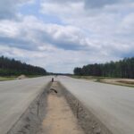 17 czerwca km 608+300 wykonywano podbudowę zasadniczą C8_10