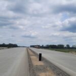 17 czerwca km 608+300’ wykonywano podbudowę zasadniczą C8_10 nad PZM_14A