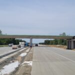 23 czerwca km 600+600 nawierzchnia betonowa C35_45 budowa ustroju nośnego WD_68