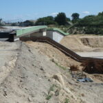 01.07.2025 584+700 WD-54 wykonywanie zbrojenia i szalowania zwieńczeń ścian oporowych