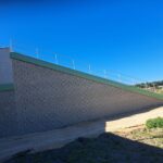 01.07.2025 obiekt PZŚg-48a zamontowano balustrady na murach oporowych