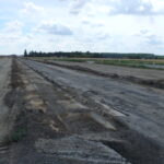 08.07.2025 597+000 rozbiórka istniejącej nawierzchni na DK 19