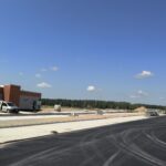 15.07.2025 Widok na budynek i plac MOP Prawy