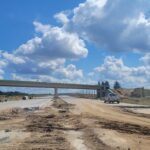 21 lipca km 602+900’ nawierzchnia betonowa C35_45 budowa ustroju nośnego WD_69A