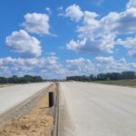 21 lipca km 608+300’ wykonywano podbudowę zasadniczą C8_10 nad PZM_14A