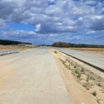 30 czerwca km 598+200’ wykonano nawierzchnię betonową C35_45