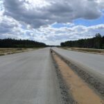 30 czerwca km 608+300 wykonywano podbudowę zasadniczą C8_10