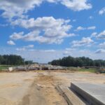 30 lipca km 599+700’ budowa nasypu budowa podpór PZM-13L(L, P)