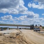 30 lipca km 602+900’ nawierzchnia betonowa C35_45 budowa ustroju nośnego WD_69A