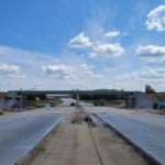 30 lipca km 606+150’ budowa ustroju nośnego WD_72 i wykonano podbudowę zasadniczą C8_10