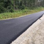 31.07.2025 Droga serwisowa - walcowanie asfaltu