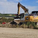 04.08.2025 Roboty ziemne w km 569+439