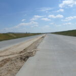 05.08.2025 595+000 roboty ziemne w pasie rozdziału