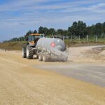 05.08.2025 Beczkowóz zraszający nawierzchnię, km. 569+350