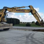 11.08.2025 Zasyoywanie pasa dzielącego 564+100