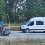 14.08.2025 Roboty na trasie głównej w km. 570+900