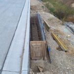 02.09.2025 obiekt PZM 12E deskowanie fundamentów pod bariery drogowe