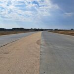 09 września km 598+200 nawierzchnia C35_45 kruszywo w pasie rozdziału w kierunku odcinka VII