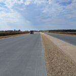 09 września km 604+400 nawierzchnia betonowa C35_45 kruszywo w pasie rozdziału