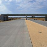 09 września km 605+300 budowa WD_71 nawierzchnia C35_45 kruszywo w pasie rozdziału