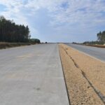 09 września km 606+150 nawierzchnia betonowa C35_45 kruszywo w pasie rozdziału