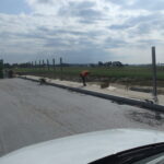 09.09.2025 592+300 MA-59 montaż słupów ekranów akustycznych