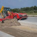 09.09.2025 prace ziemne w pasie rozdziału, km 569+600