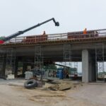 1.09.2025 obiekt PZSg-38A zbrojenie I szalowanie kolejnych segmentów zabudow gzymsowych