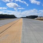 15 września km 601+500 nawierzchnia betonowa C35_45 kruszywo w pasie rozdziału