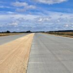 15 września km 603+600’ nawierzchnia betonowa C35_45 kruszywo w pasie rozdziału