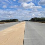 15 września km 605+300’ nawierzchnia betonowa C35_45 kruszywo w pasie rozdziału