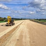 15 września km 610+050’ wykonano podbudowę z kruszywa C90_3