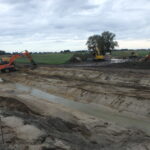 16.09.2025 582+000 kopanie rowu przy DJ-P02