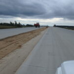 16.09.2025 583+900 roboty ziemne w pasie rozdziału