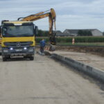 16.09.2025 584+000 DP 3641W przygotowania do układania nawierzchni bitumicznej