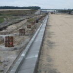 16.09.2025 597+300 słupy ekranów akustycznych