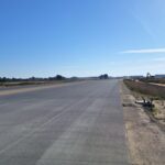 22 września km 603+600’ nawierzchnia betonowa C35_45 kruszywo w pasie rozdziału